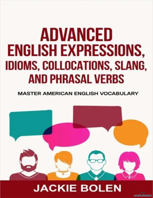 Advanced English expressions Book 1. Interactive worksheet | TopWorksheets