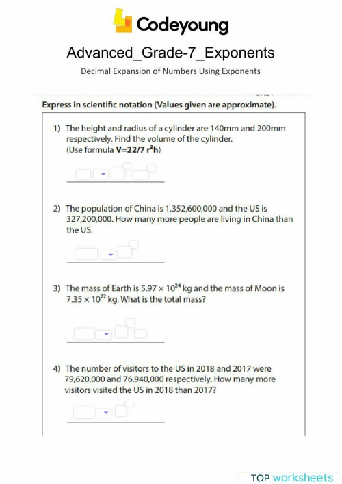 decimal-expansion-of-numbers-using-exponents-advanced-interactive-worksheet-topworksheets