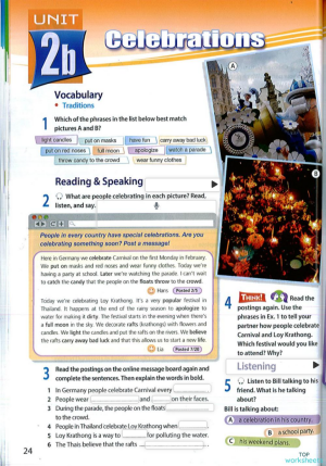 UNIT 2B SB ACC 7. Interactive worksheet | TopWorksheets