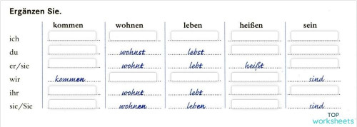 Starke Und Schwache Verben übungen Pdf schwache und starke Verben. Interaktives Arbeitsblatt | TopWorksheets