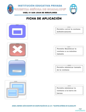 LOS BOTONES DE CONTROL. Ficha interactiva | TopWorksheets