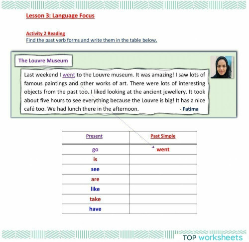 Access 8 - T1 - U3 - L3 - Act 2. Interactive worksheet | TopWorksheets