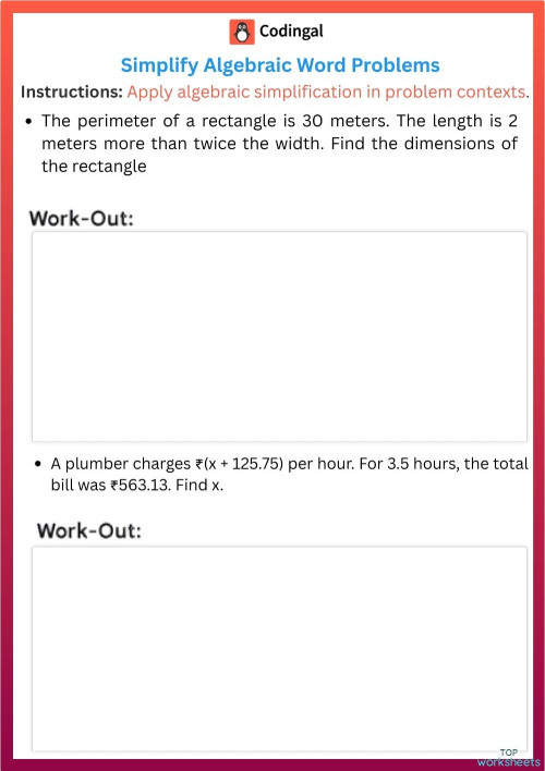 M_G06M08L38_WE01_Solving_Complex_Equations_5. Interactive worksheet ...