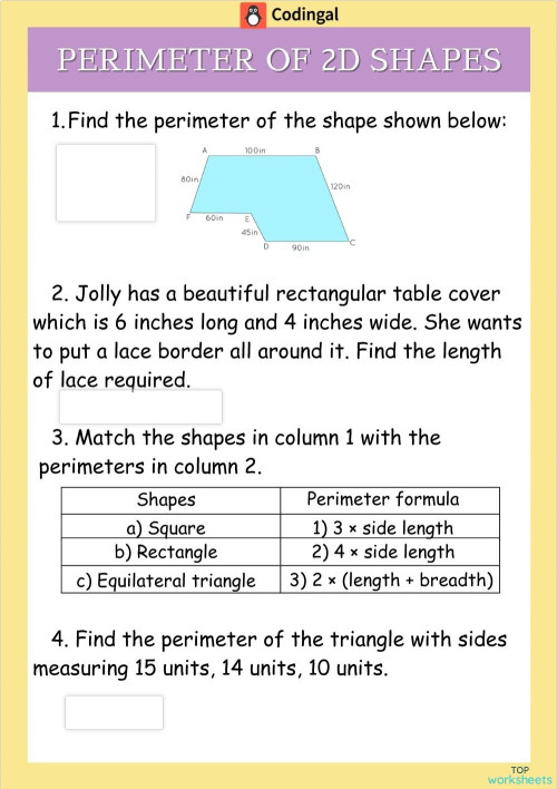 M_G04M14L47_WA03_Perimeter_of_2D_Shapes_8. Interactive worksheet ...