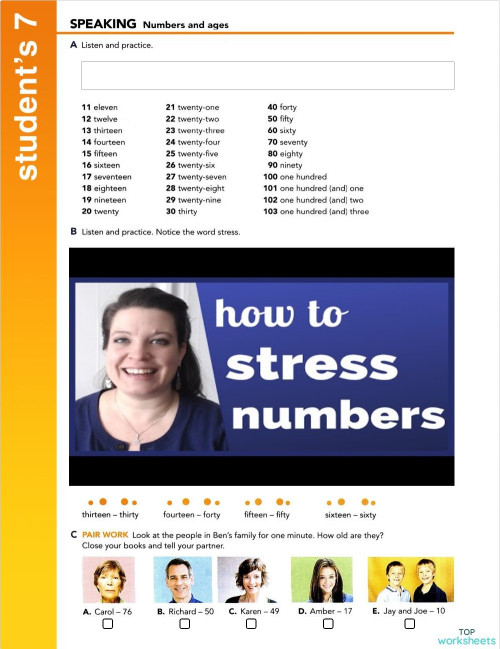 IC003 Student's 07 + Workbook 04. Interactive worksheet | TopWorksheets