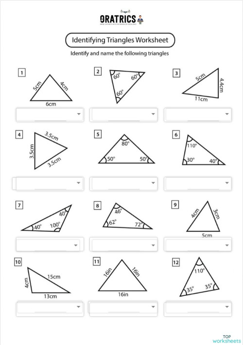Shapes MMM. Interactive worksheet | TopWorksheets