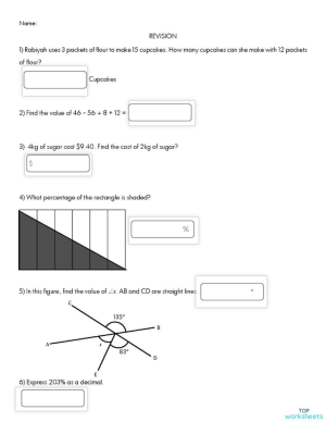 ICU #1 Revision. Interactive worksheet | TopWorksheets