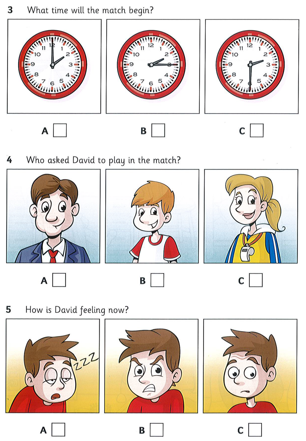 Flyers 4 Listening Test 1 Interactive Worksheet Topworksheets