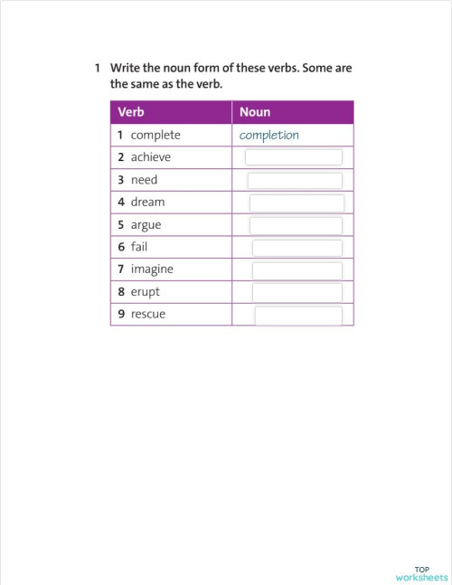 Unit 2 - Word Skills - FriendsGlobal10. Interactive worksheet ...