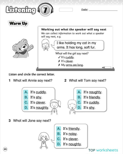 L&S 2A.7.1. Interactive worksheet | TopWorksheets
