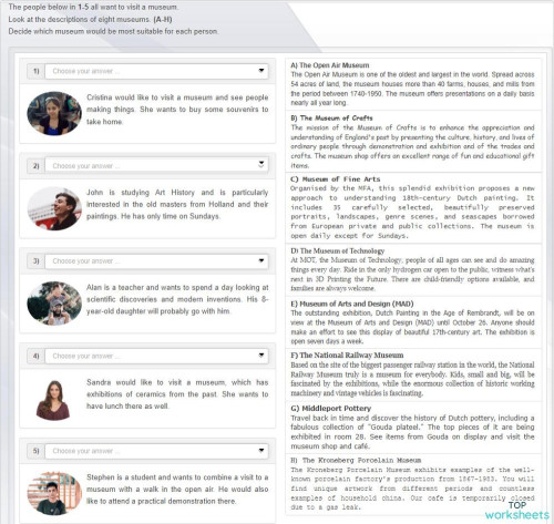 Reading Practice Interactive Worksheet Topworksheets