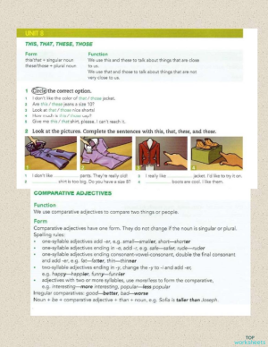 Review unit 8-9. Interactive worksheet | TopWorksheets