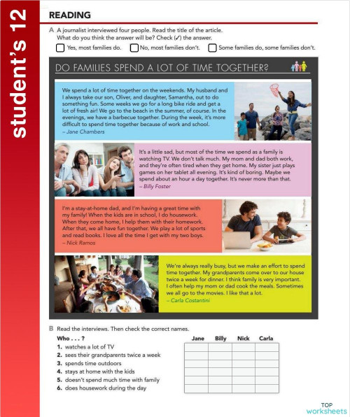 IC105 Student's 12. Interactive worksheet | TopWorksheets