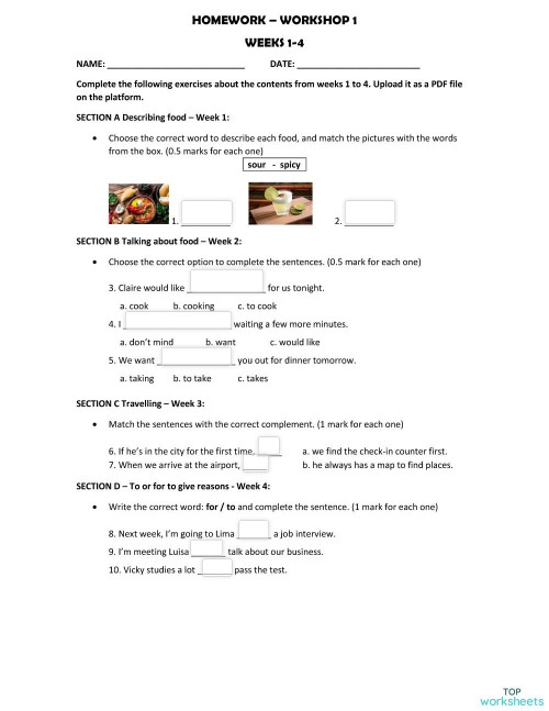 english language interactive worksheets and online exercises topworksheets