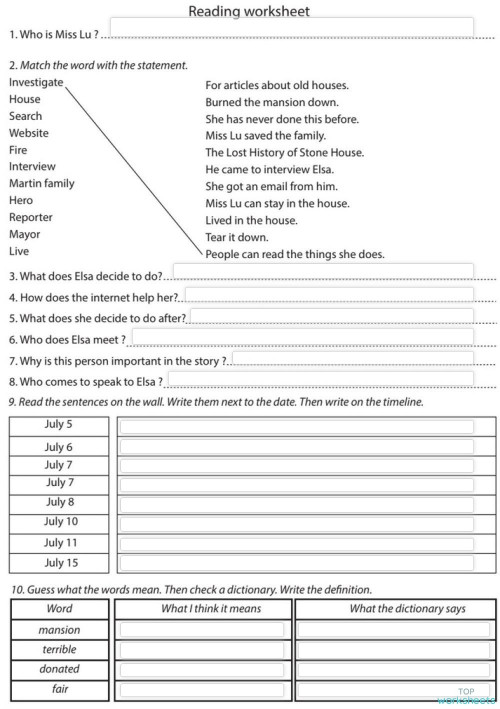 english language interactive worksheets and online exercises topworksheets