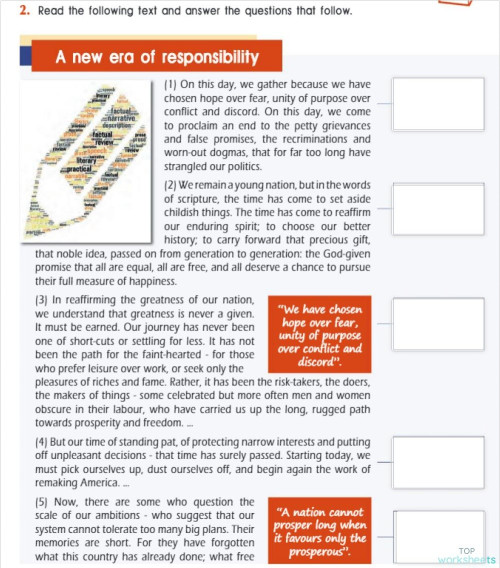 Unit 7 ex 2. Interactive worksheet | TopWorksheets