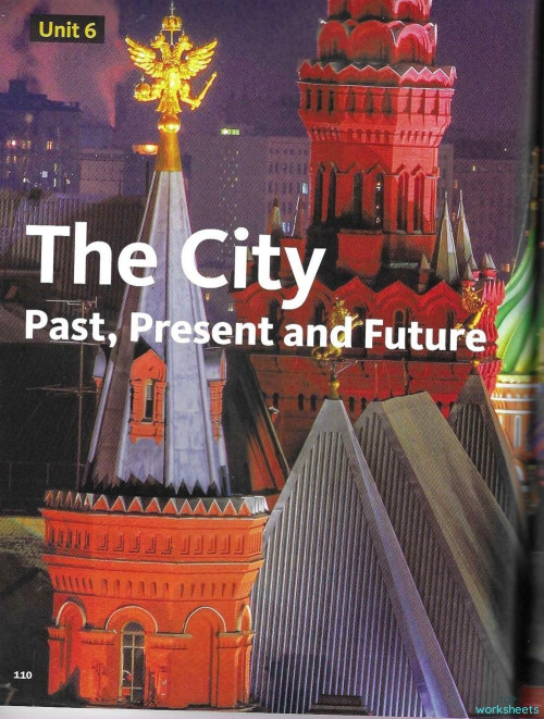Unit 6: The city. Interactive worksheet | TopWorksheets