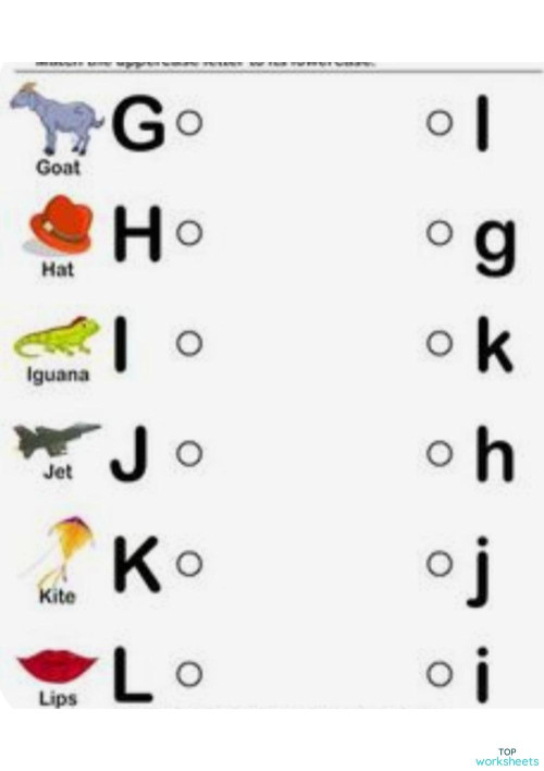 Join The Letters Interactive Worksheet – ZGURK