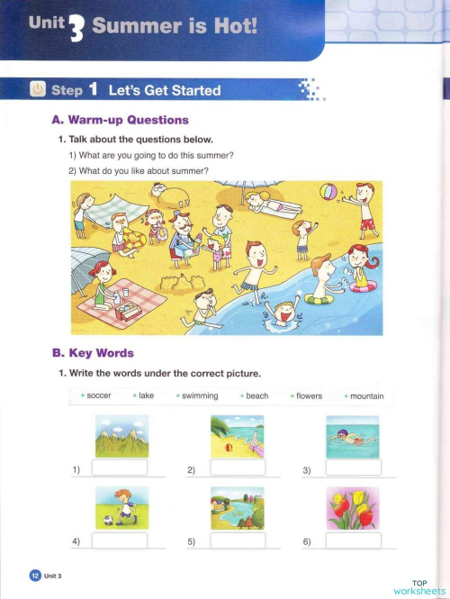 Step by step listening 2 (unit 3). Interactive worksheet | TopWorksheets