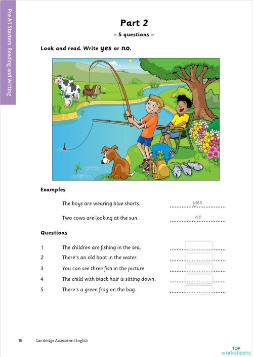 ST RW 2 P2. Interactive worksheet | TopWorksheets