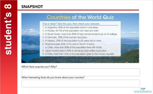 IC105 Student's 08 + Workbook 07. Interactive worksheet | TopWorksheets