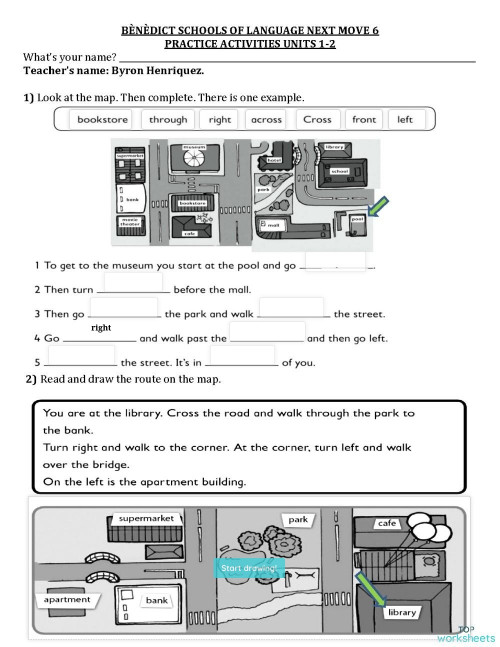 Kids Program 6 Practice Units 1-2. (Copia). Interactive worksheet ...