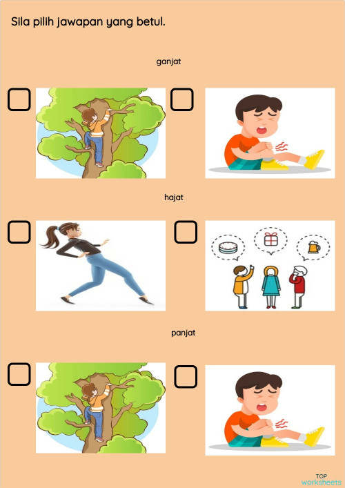 Interactive worksheets and online exercises in malay | TopWorksheets