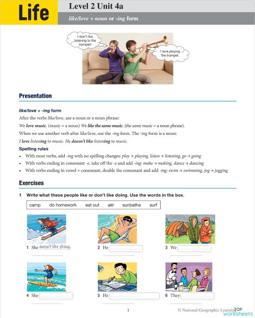 NEO - LIFE 2 - UNIT 4a. Interactive worksheet | TopWorksheets