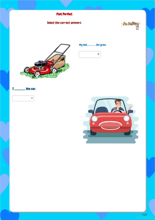 Past Perfect. Interactive worksheet | TopWorksheets