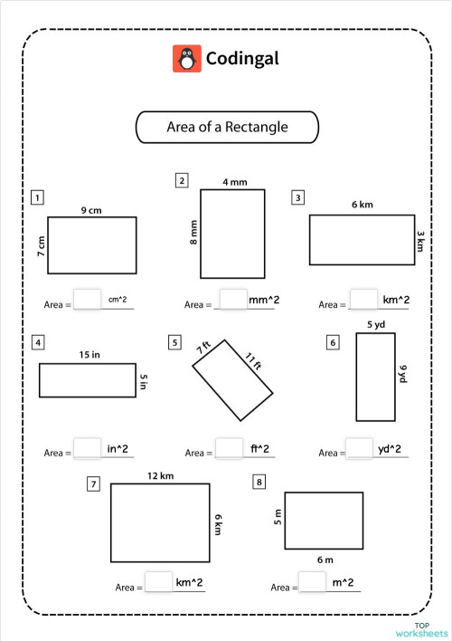 M_G04M15L50_WC02_Calculate the correct areas.. Interactive worksheet ...