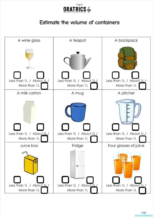 Identify Objects HH. Interactive worksheet | TopWorksheets