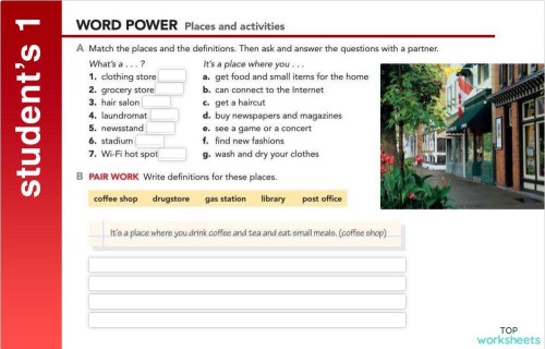 IC108 Student's 01 + Workbook 01. Interactive worksheet | TopWorksheets