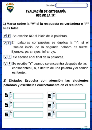 Uso de la R. Ficha interactiva | TopWorksheets