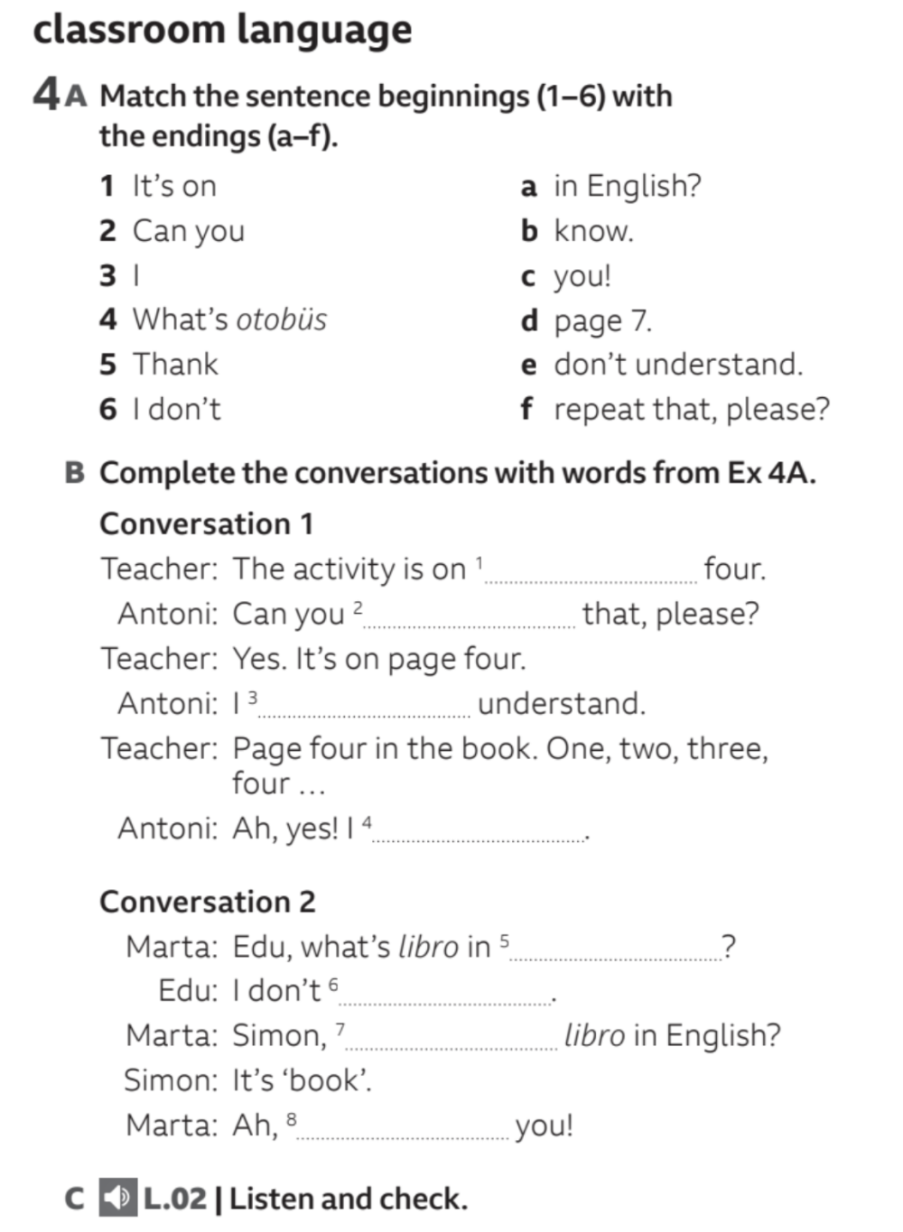 Speakout A1 part 1. Interactive worksheet | TopWorksheets