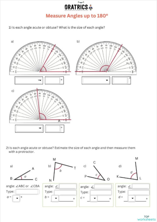 Geometry 142. Interactive worksheet | TopWorksheets