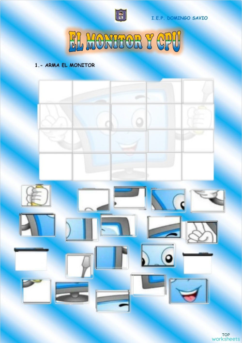 CPU COMPUTACION. Ficha interactiva | TopWorksheets