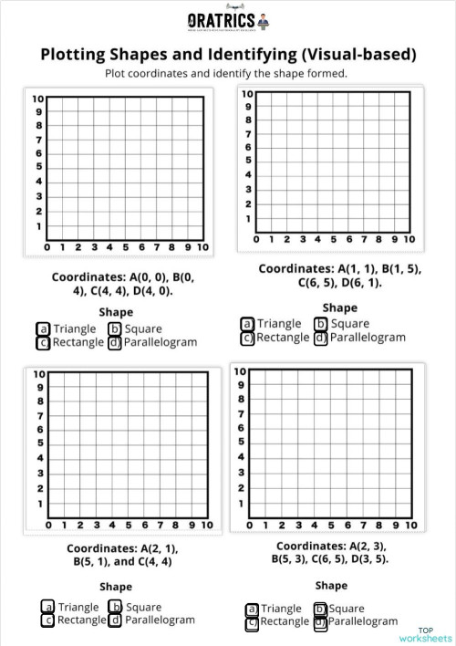 Area Area 10. Interactive worksheet | TopWorksheets