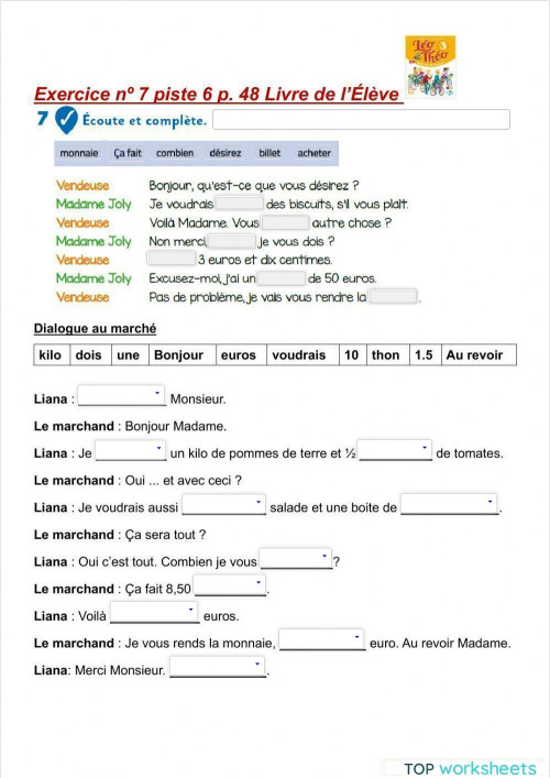 Other: interactive worksheets and online exercises | TopWorksheets