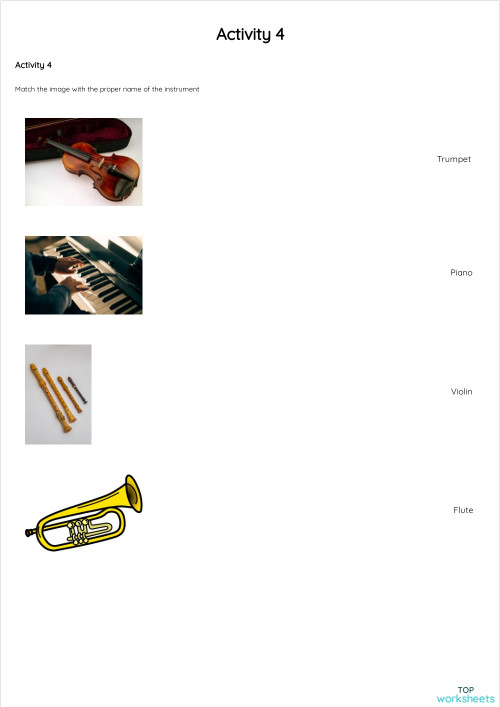 Activity 4. Interactive worksheet | TopWorksheets