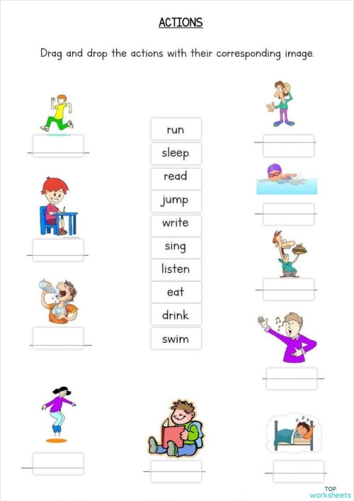 actions-verb-topworksheets