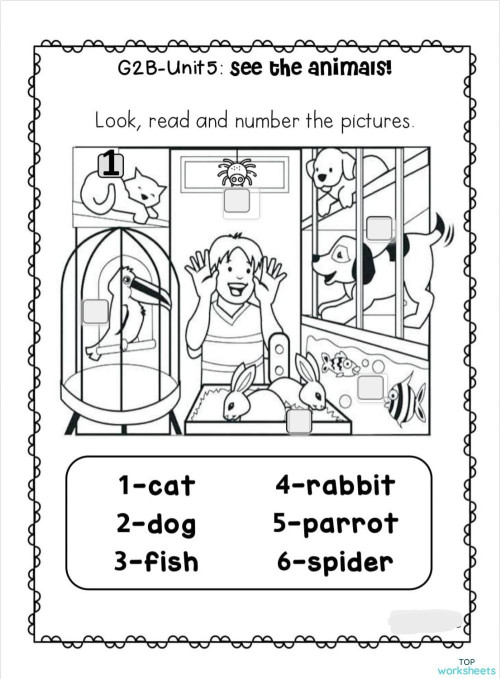 activity 4. Interactive worksheet | TopWorksheets
