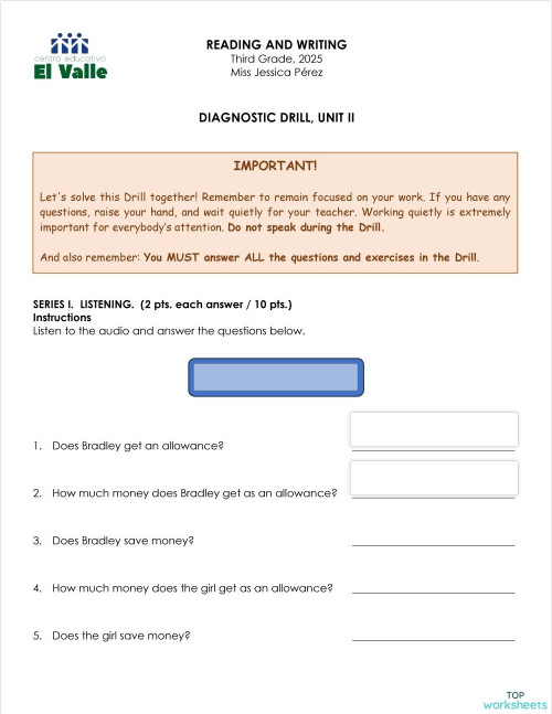 Test 6 Flyers Succeed Reading Interactive Worksheet Topworksheets