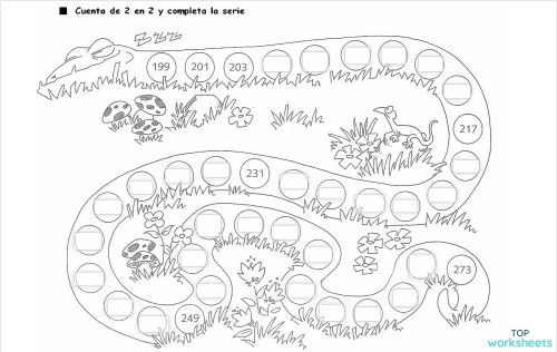 Cálculo series. sumas y restas.. Ficha interactiva | TopWorksheets