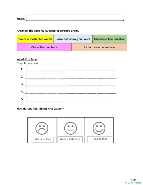Word Problem: Addition [1]. Interactive worksheet | TopWorksheets