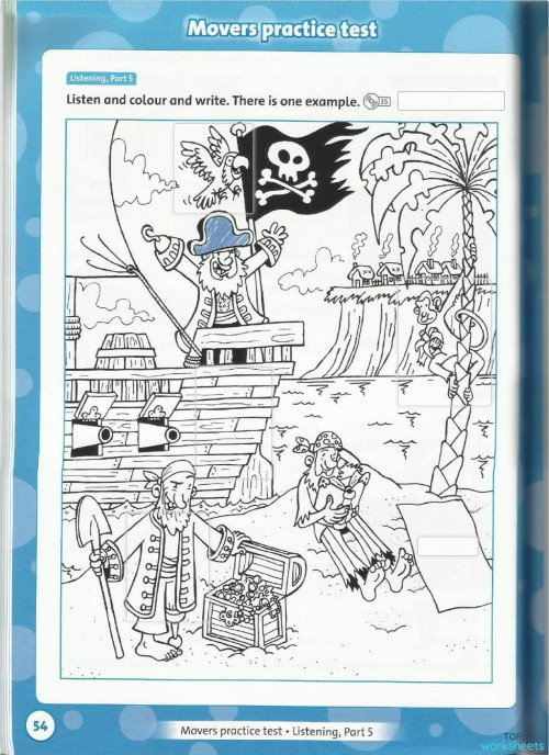 001 5th Listening Part 5 Interactive Worksheet Topworksheets