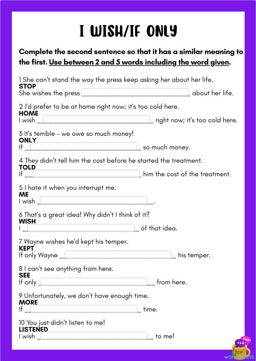UPP 3.2 (G2). Interactive worksheet | TopWorksheets