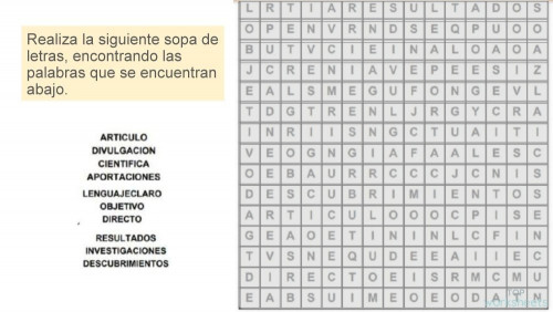 La revista de divulgación científica. Ficha interactiva | TopWorksheets