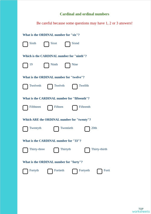 High numbers- Food. Interactive worksheet | TopWorksheets