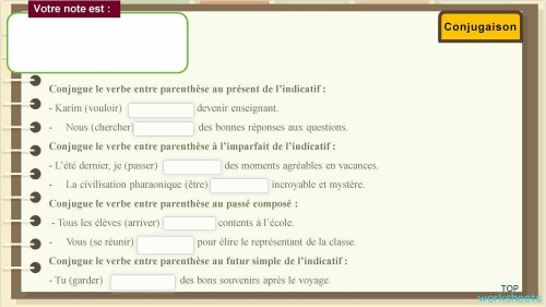 Autres: interactive worksheets and online exercises | TopWorksheets