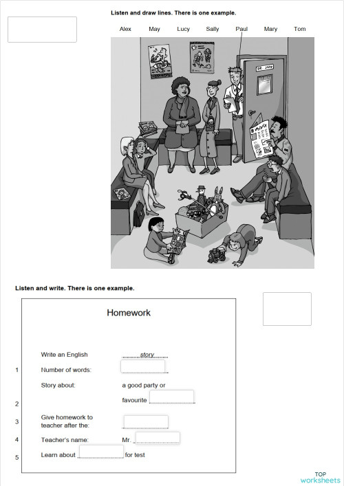 Mover Listening Bﾃ I T蘯ｭp Tﾆｰﾆ Ng Tﾃ C Topworksheets